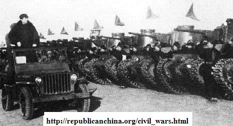 TEN TRAINS EQUIVALENT AMERICAN LEND-LEASE WEAPONS THAT STALIN & RUSSIANS GAVE TO MAO & CHINESE COMMUNISTS; FORTY SHIPS EQUIVALENT QUANTITY OF TANKS & CANNONS, BOTH AMERICAN-MADE & JAPAN-MADE.
